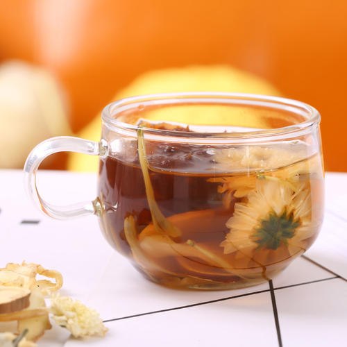 桑叶菊花玉竹茶