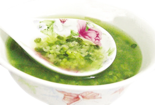 苦瓜绿豆汤
