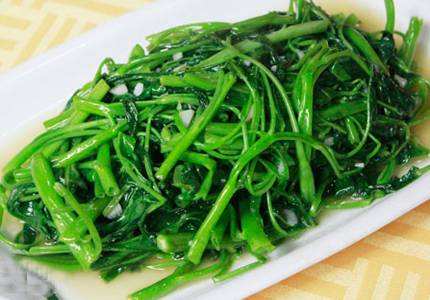 蒜炒空心菜